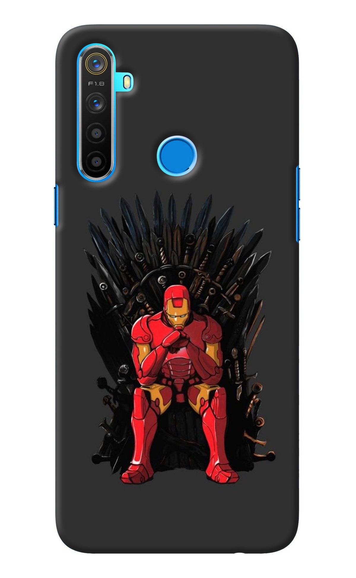 Ironman Throne Realme 5/5i/5s Back Cover
