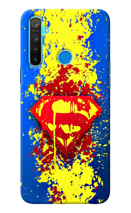 Superman logo Realme 5/5i/5s Back Cover