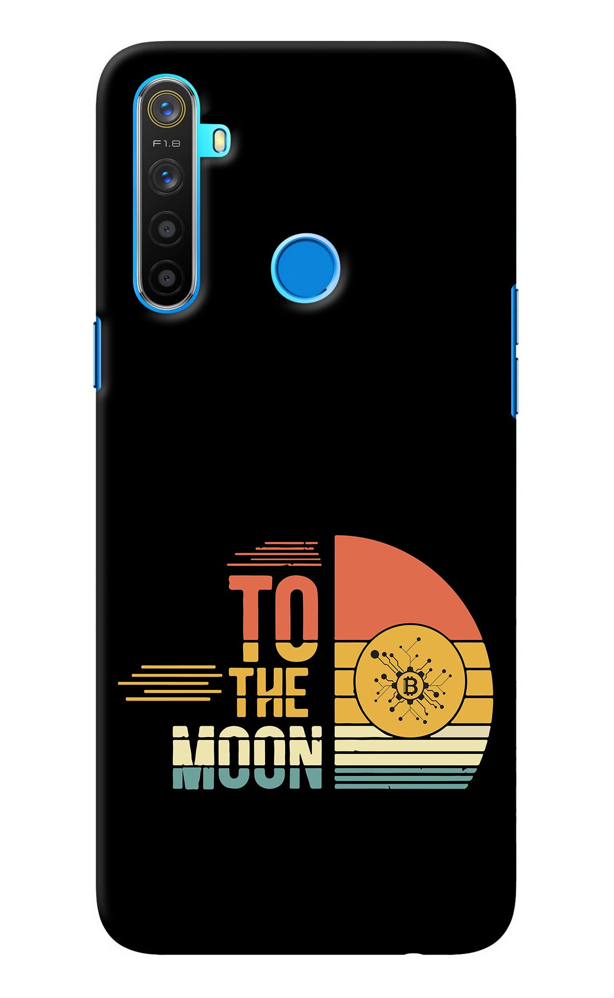 To the Moon Realme 5/5i/5s Back Cover