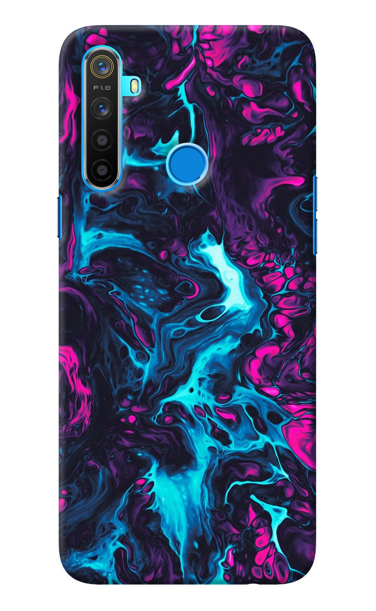 Abstract Realme 5/5i/5s Back Cover