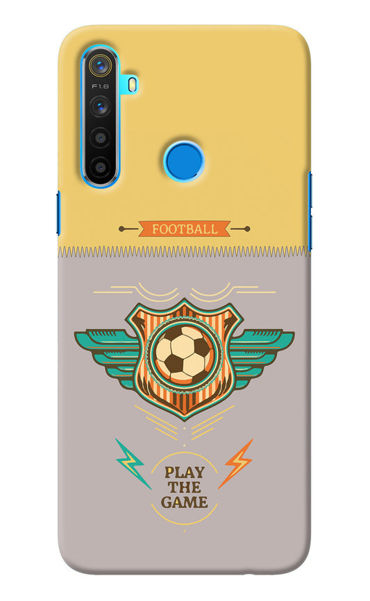 Football Realme 5/5i/5s Back Cover