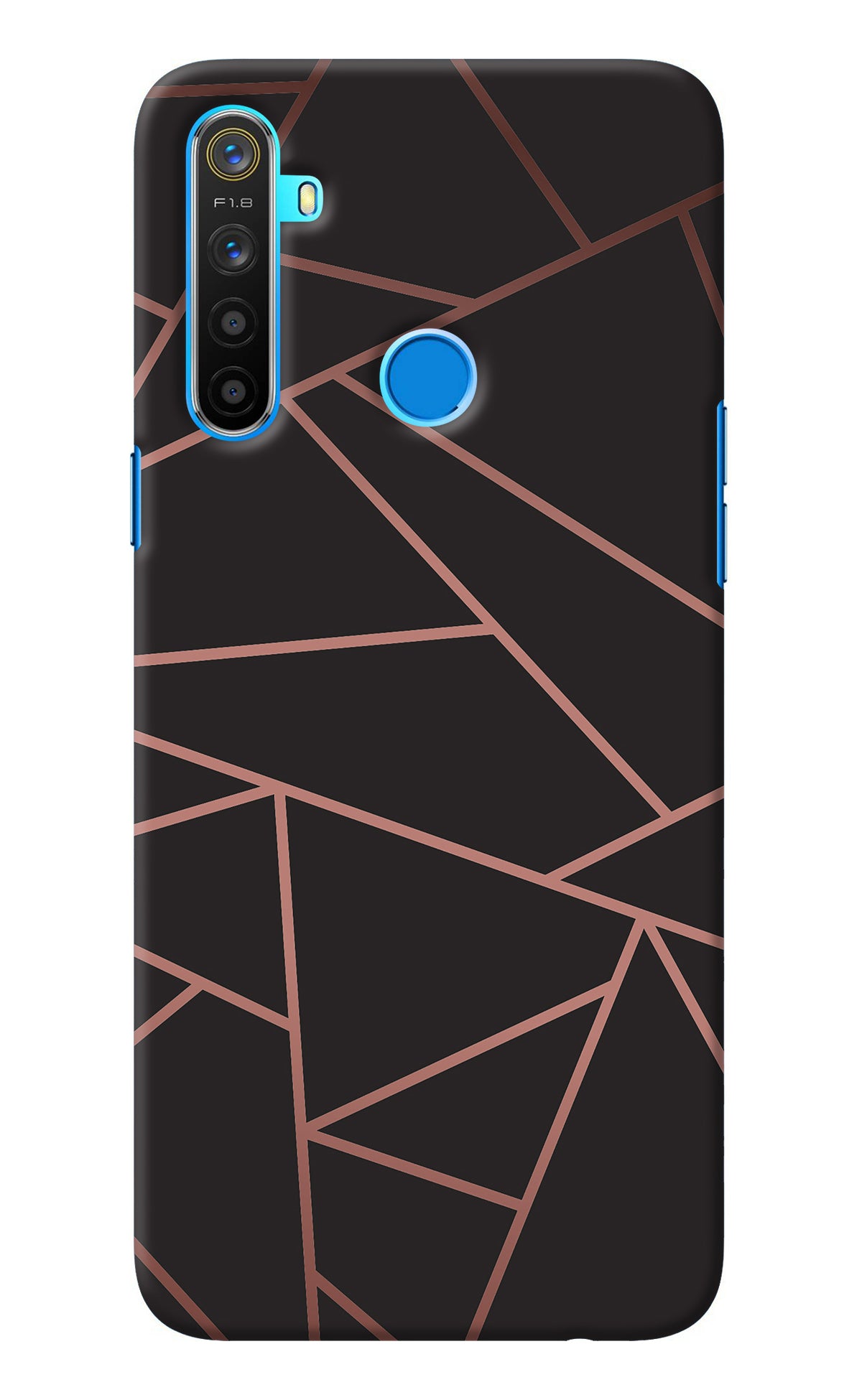 Geometric Pattern Realme 5/5i/5s Back Cover