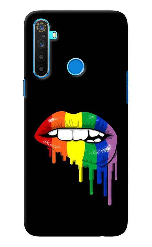 Lips Biting Realme 5/5i/5s Back Cover