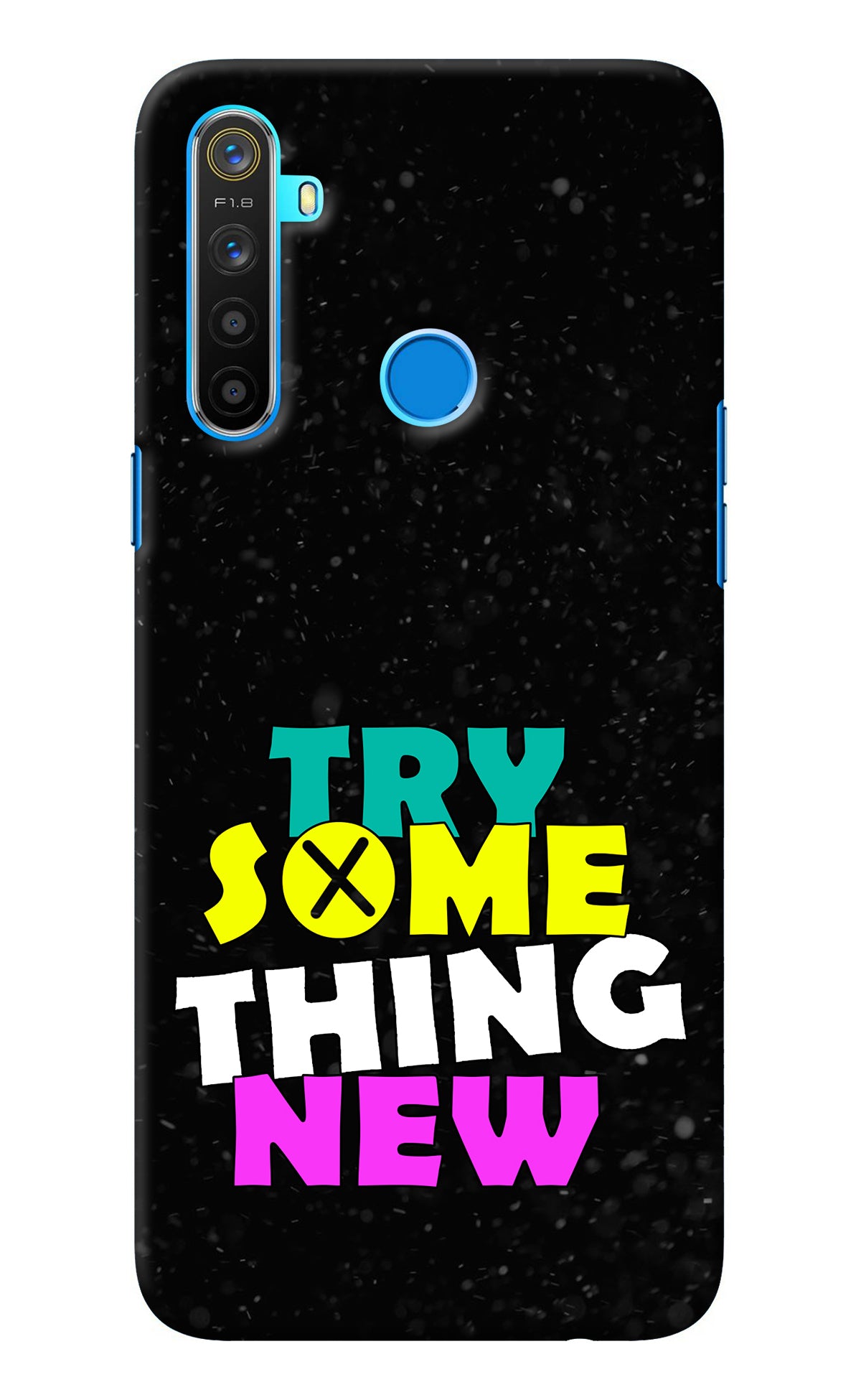 Try Something New Realme 5/5i/5s Back Cover