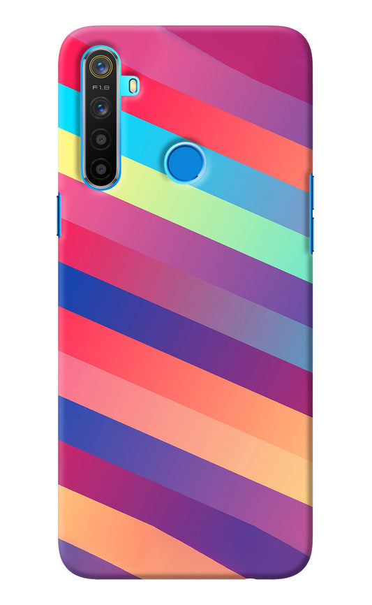 Stripes color Realme 5/5i/5s Back Cover