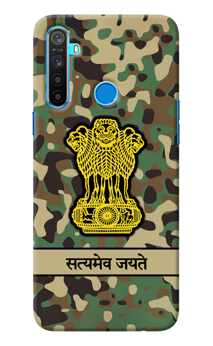 Satyamev Jayate Army Realme 5/5i/5s Back Cover