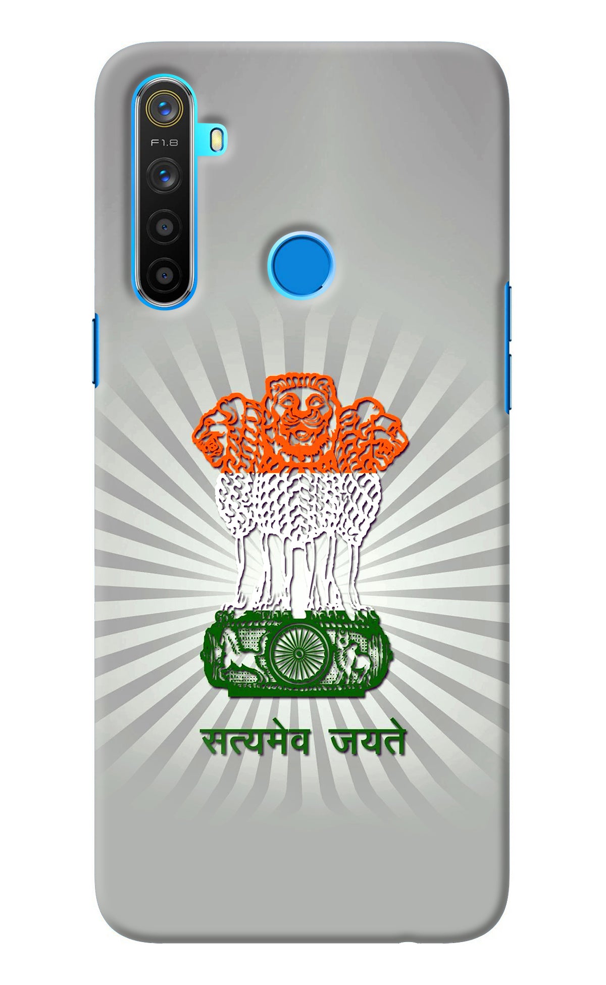 Satyamev Jayate Art Realme 5/5i/5s Back Cover