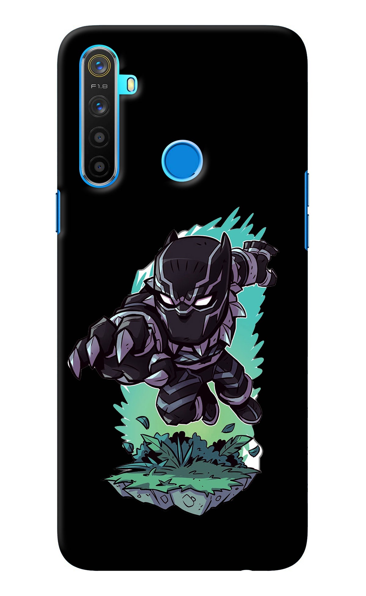 Black Panther Realme 5/5i/5s Back Cover