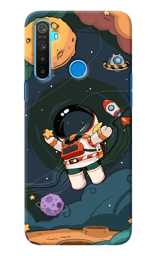 Cartoon Astronaut Realme 5/5i/5s Back Cover