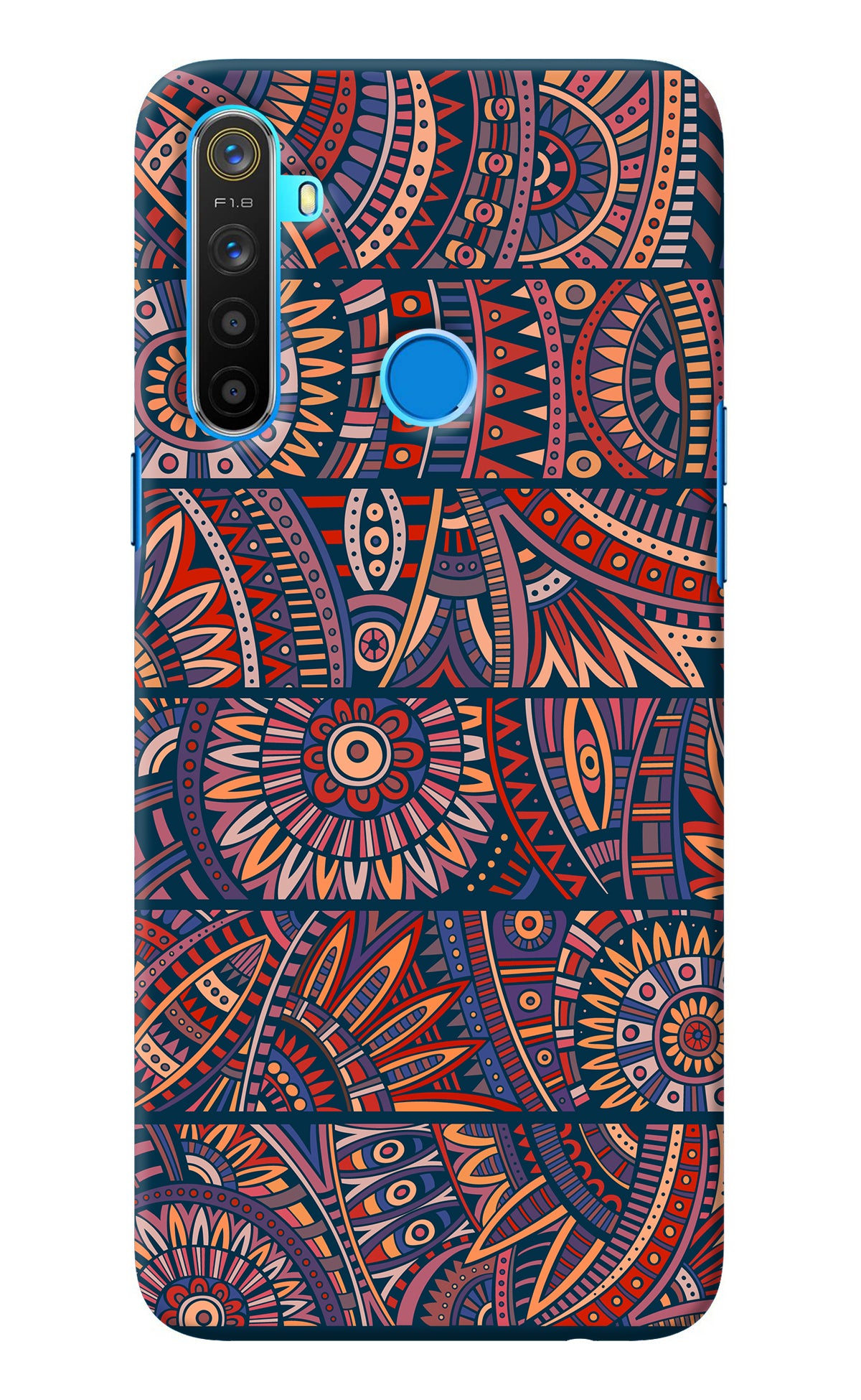 African Culture Design Realme 5/5i/5s Back Cover