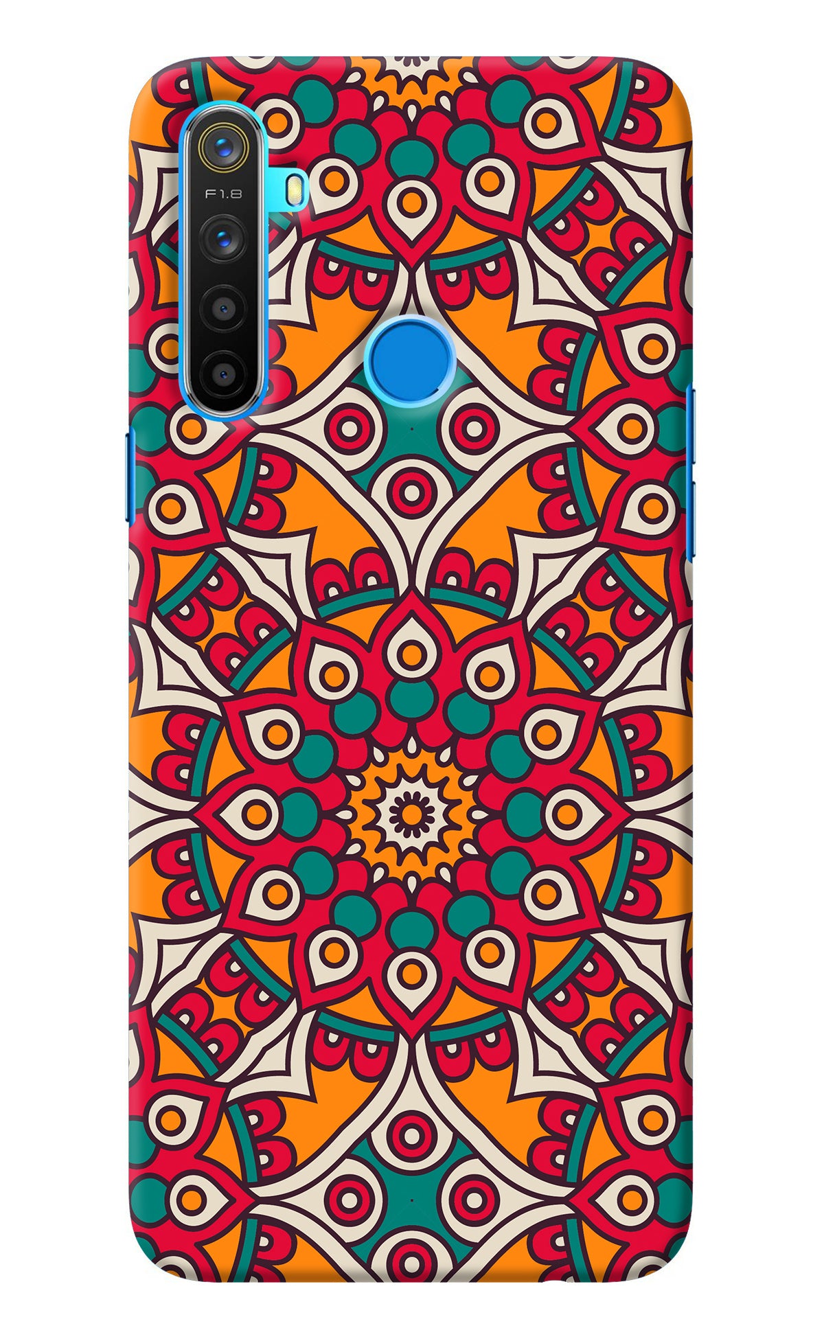 Mandala Art Realme 5/5i/5s Back Cover