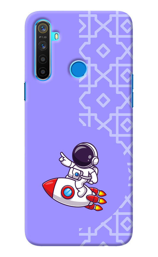 Cute Astronaut Realme 5/5i/5s Back Cover