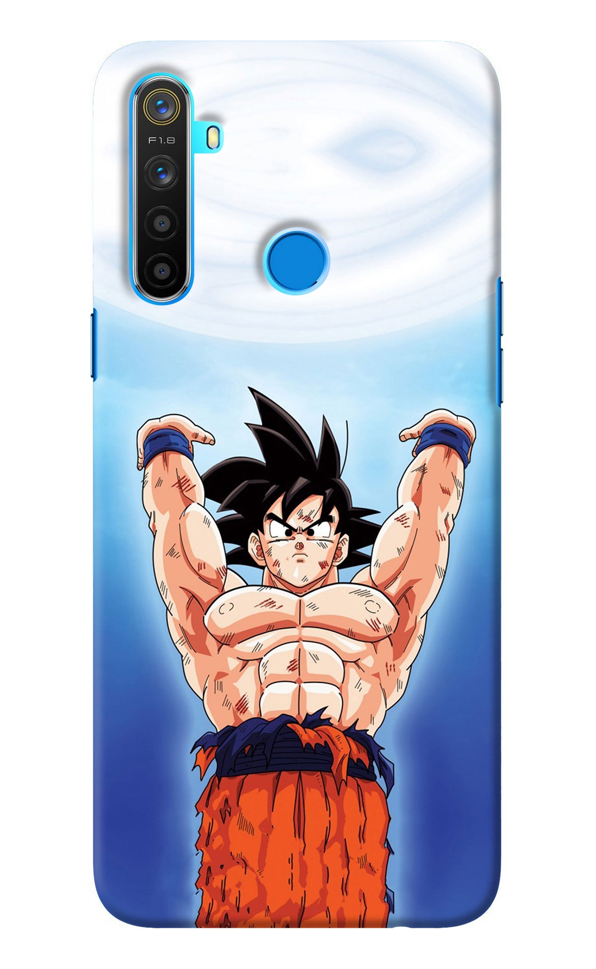 Goku Power Realme 5/5i/5s Back Cover