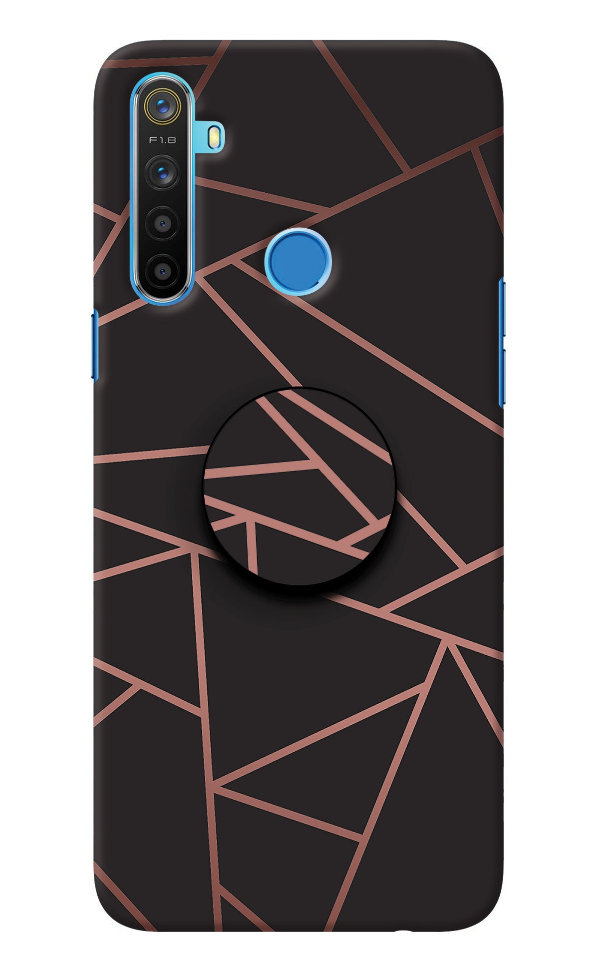 Geometric Pattern Realme 5/5i/5s Pop Case