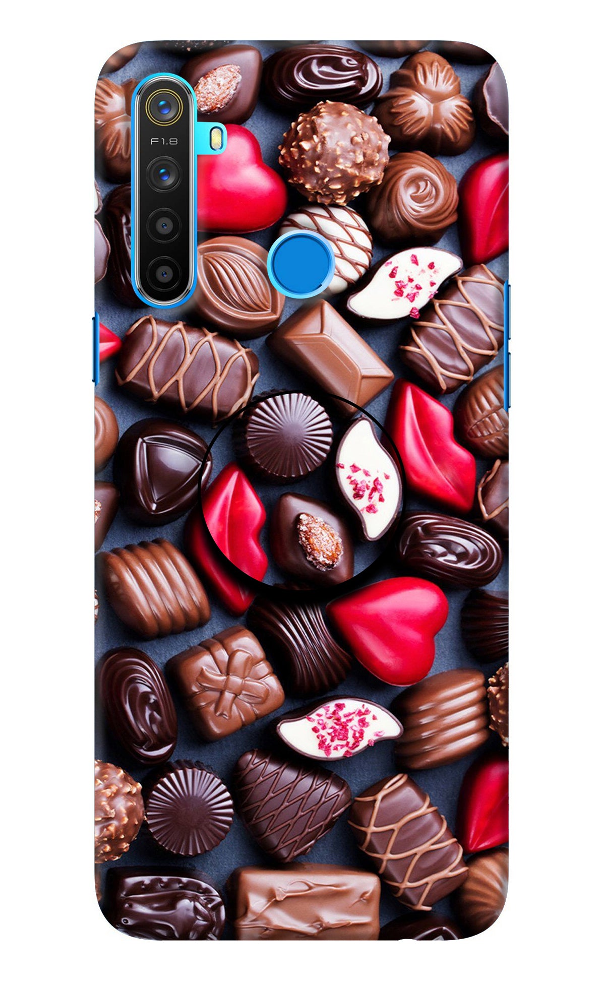 Chocolates Realme 5/5i/5s Pop Case