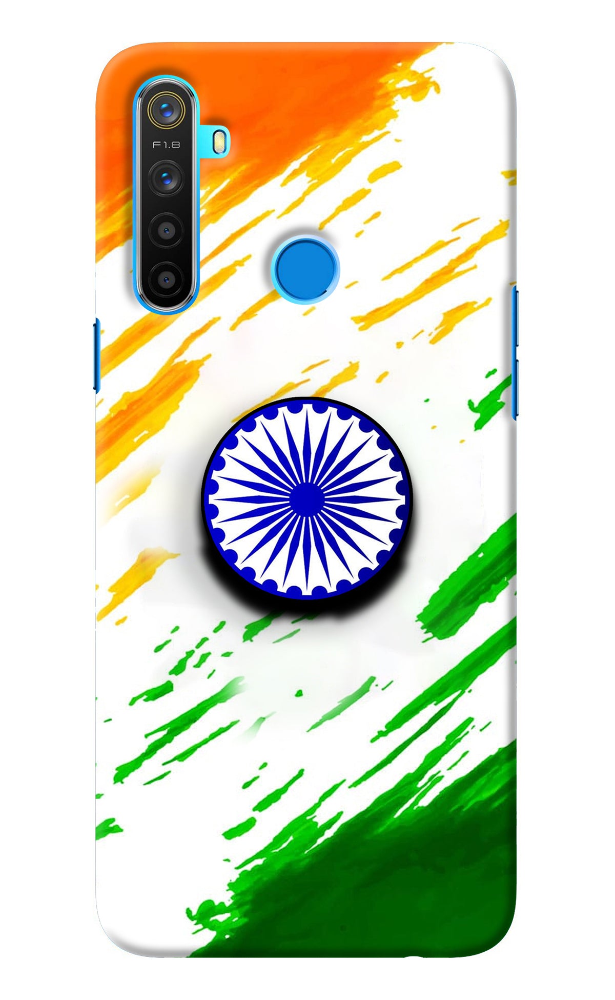 Indian Flag Ashoka Chakra Realme 5/5i/5s Pop Case