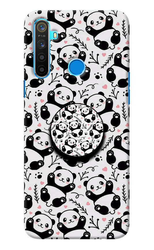 Cute Panda Realme 5/5i/5s Pop Case