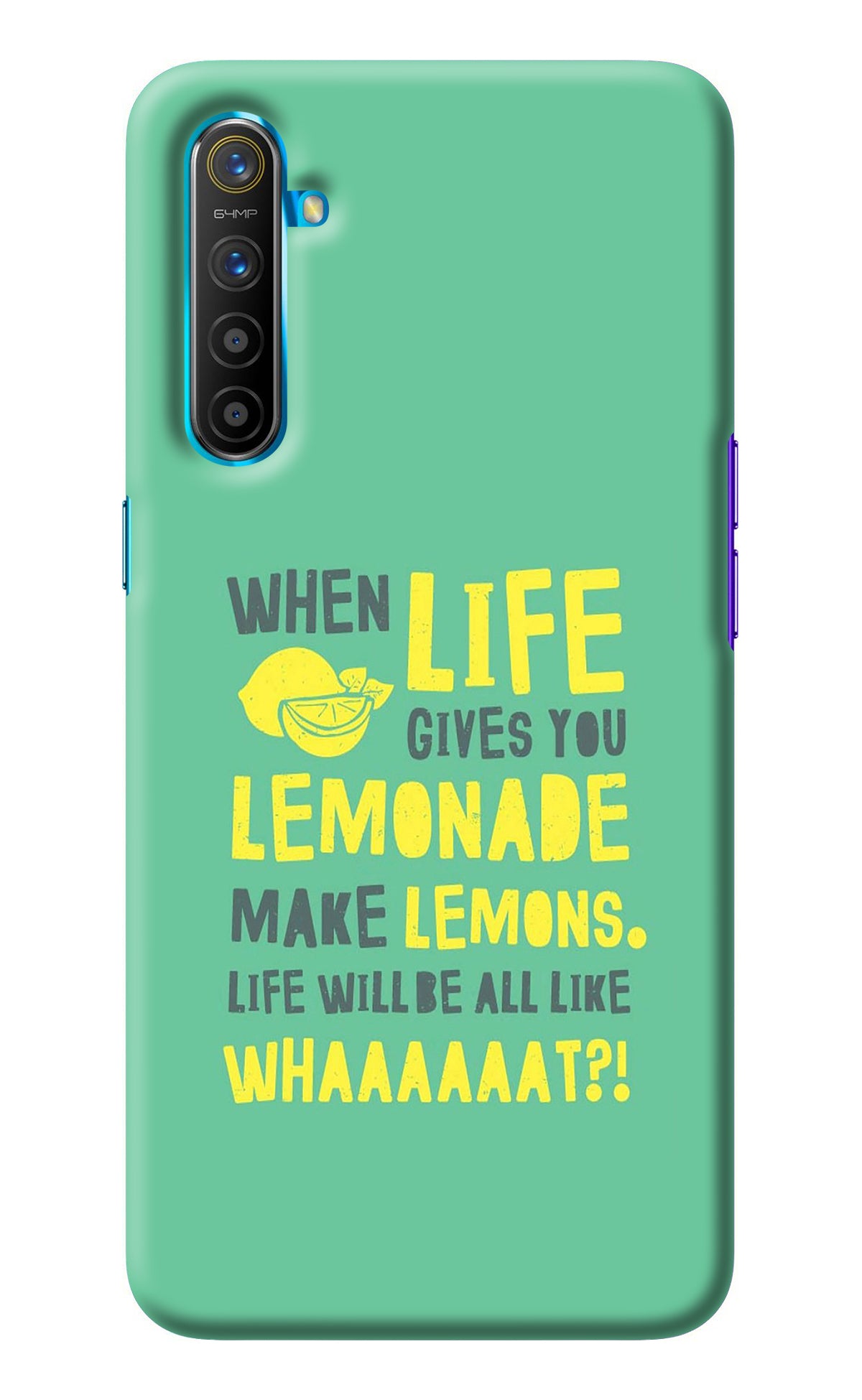 Quote Realme XT/X2 Back Cover