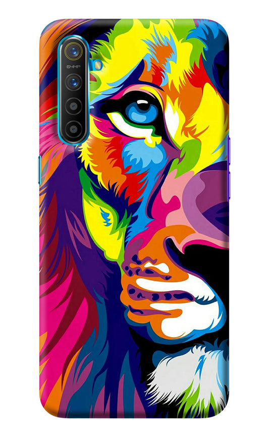 Lion Half Face Realme XT/X2 Back Cover