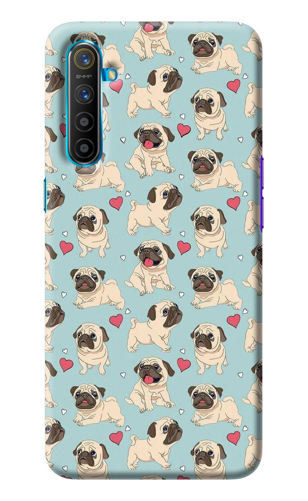 Pug Dog Realme XT/X2 Back Cover