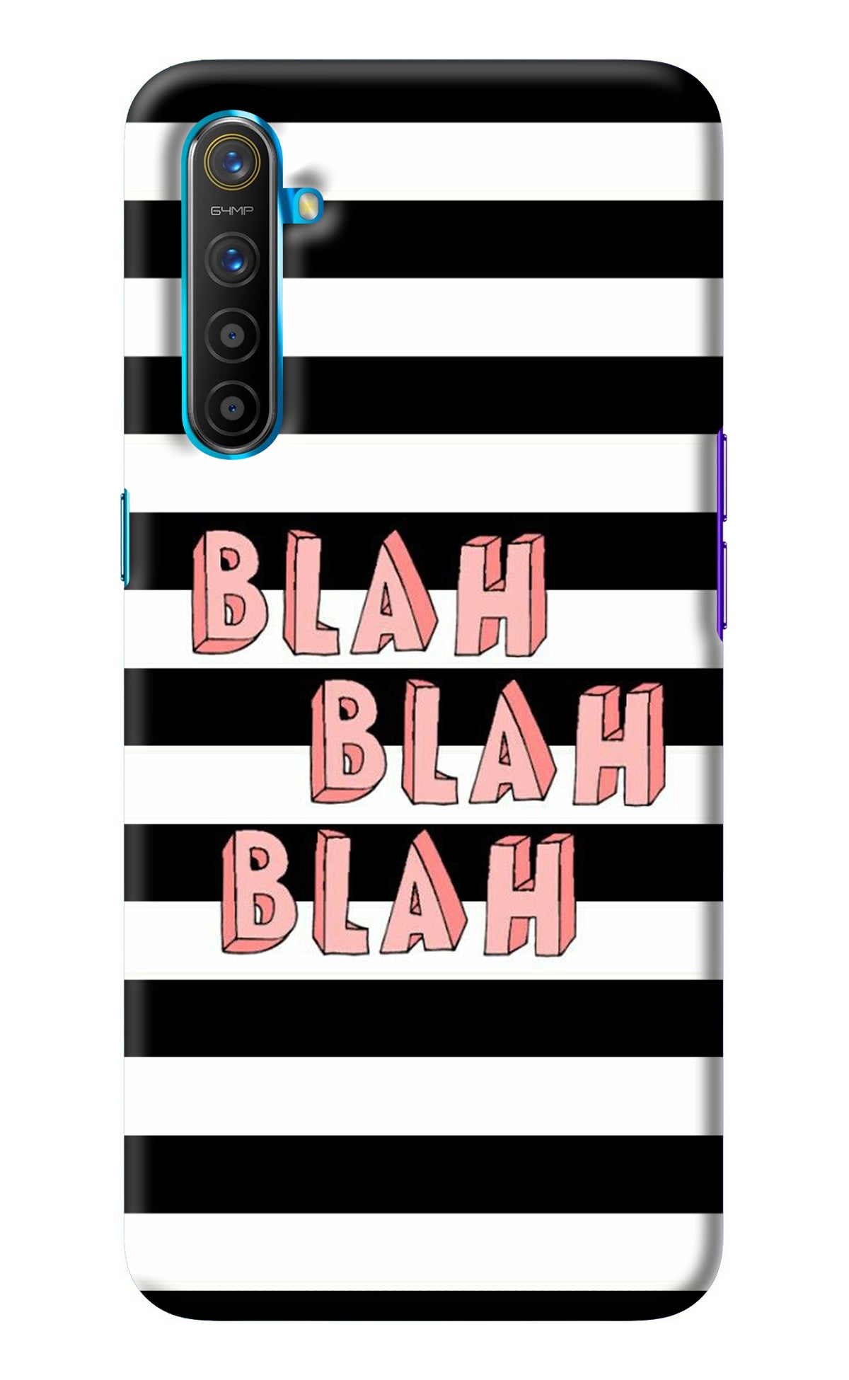 Blah Blah Blah Realme XT/X2 Back Cover