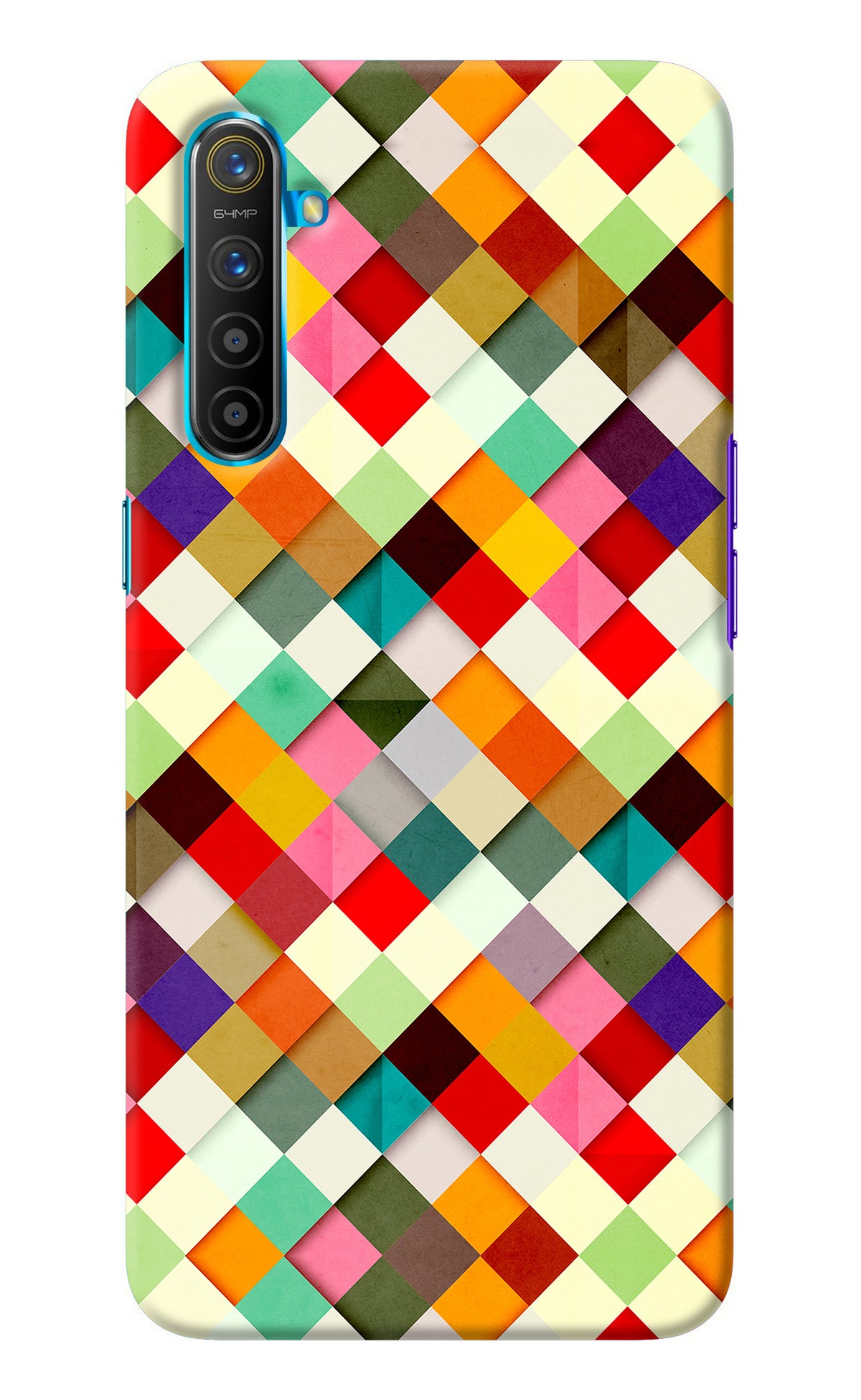 Geometric Abstract Colorful Realme XT/X2 Back Cover