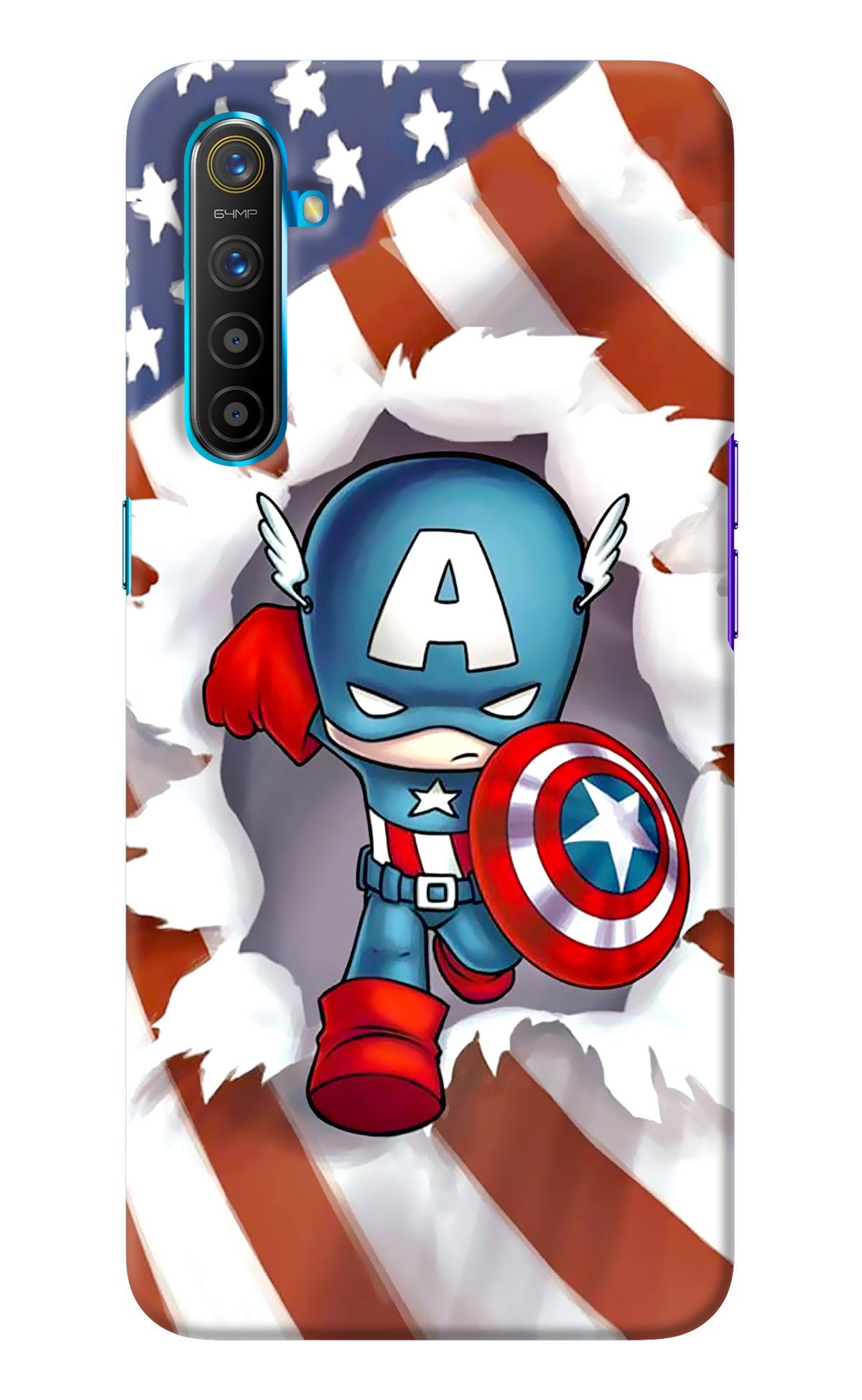 Captain America Realme XT/X2 Back Cover