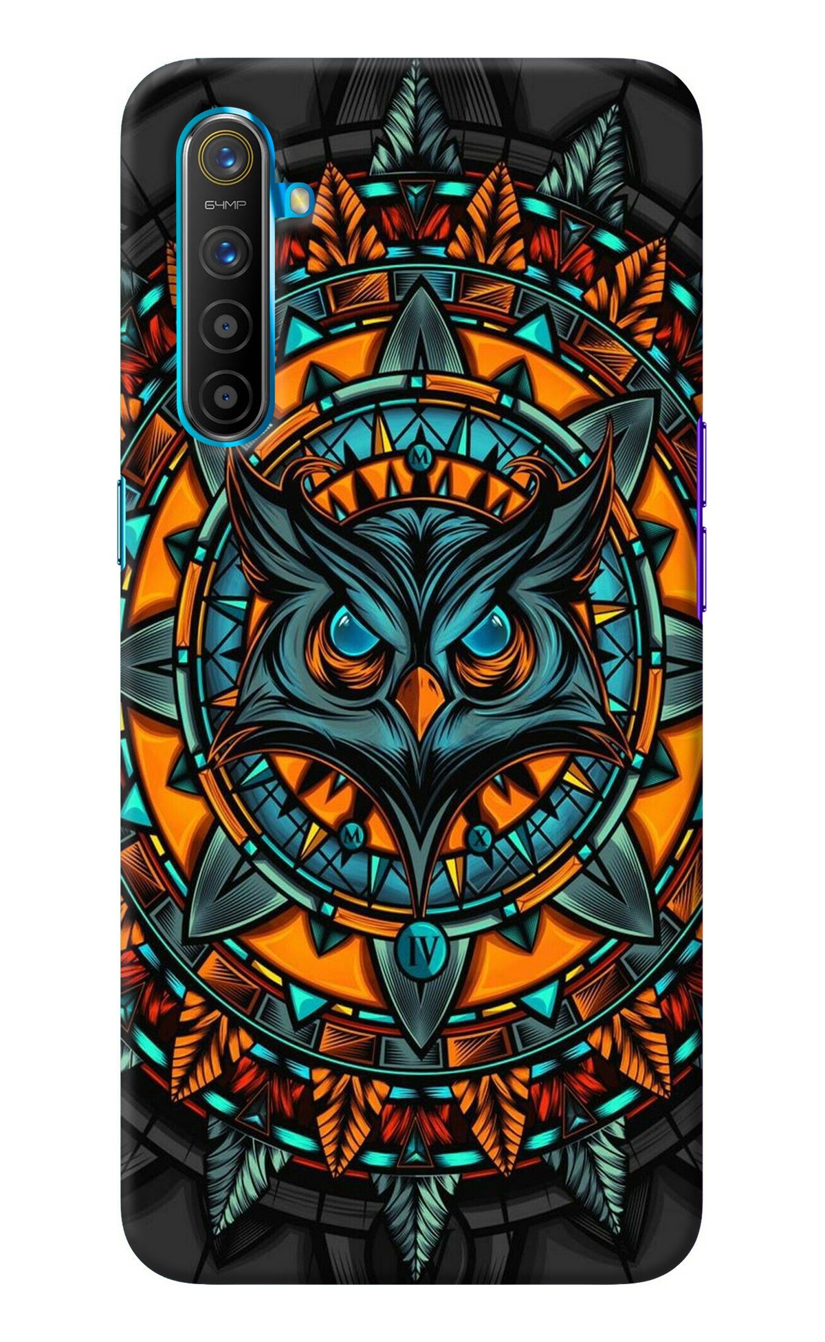 Angry Owl Art Realme XT/X2 Back Cover
