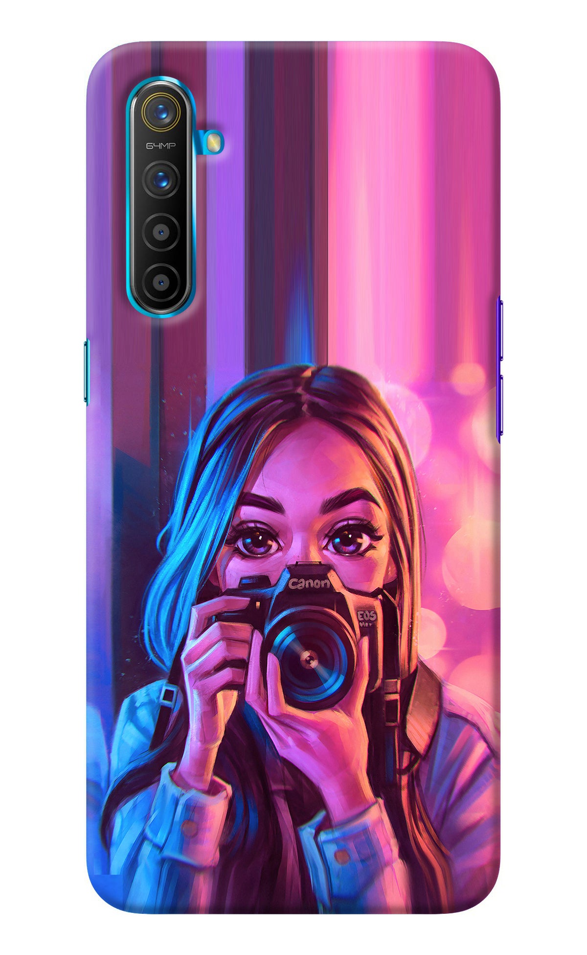 Girl Photographer Realme XT/X2 Back Cover