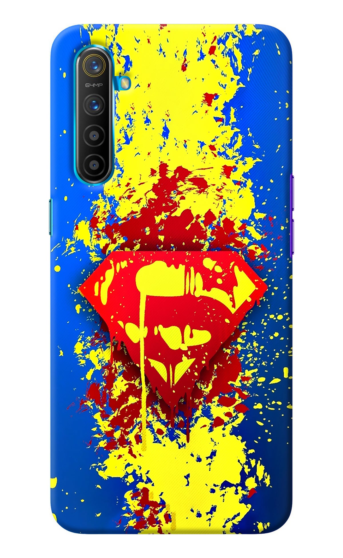 Superman logo Realme XT/X2 Back Cover