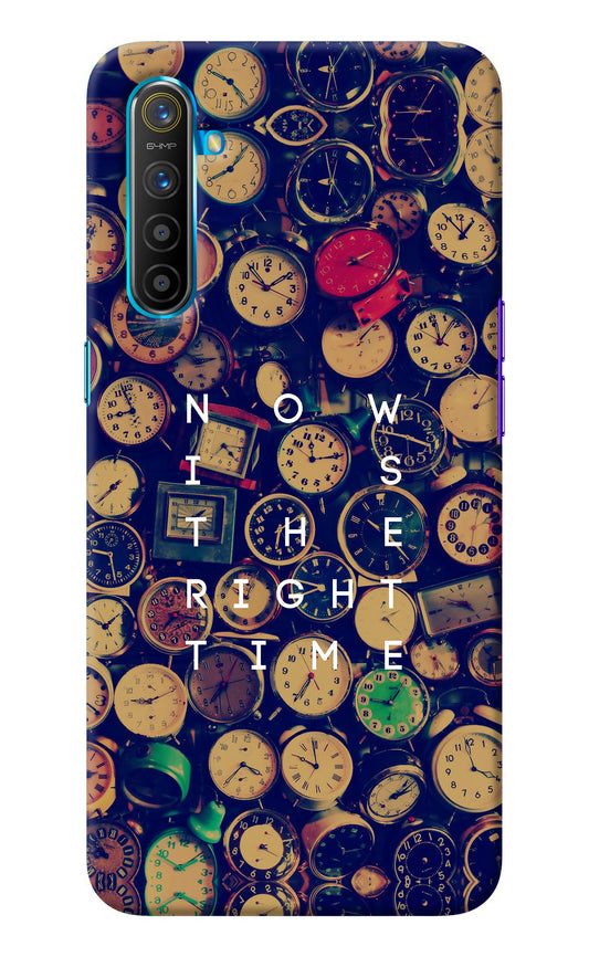 Now is the Right Time Quote Realme XT/X2 Back Cover