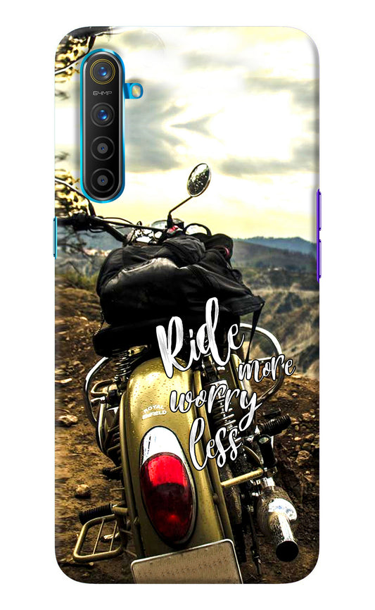 Ride More Worry Less Realme XT/X2 Back Cover