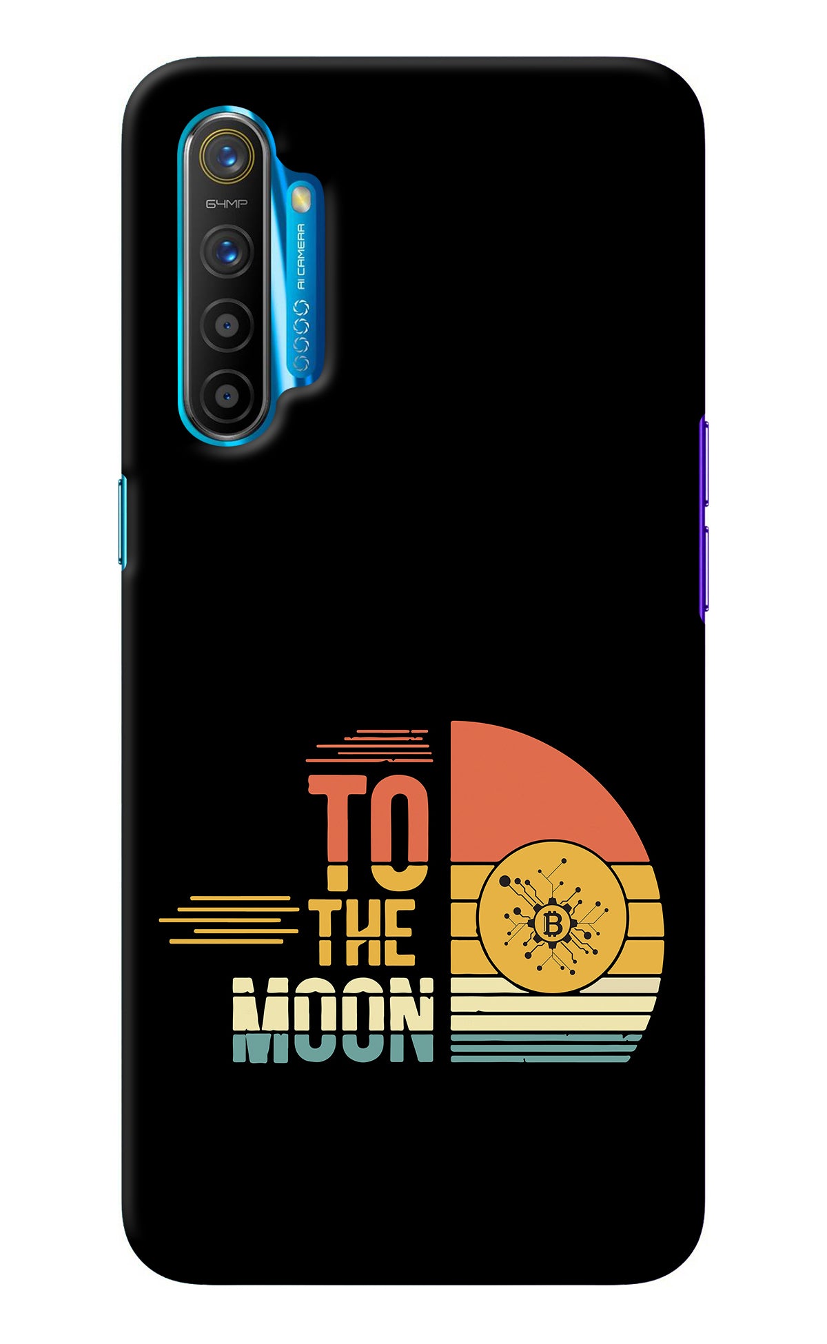 To the Moon Realme XT/X2 Back Cover