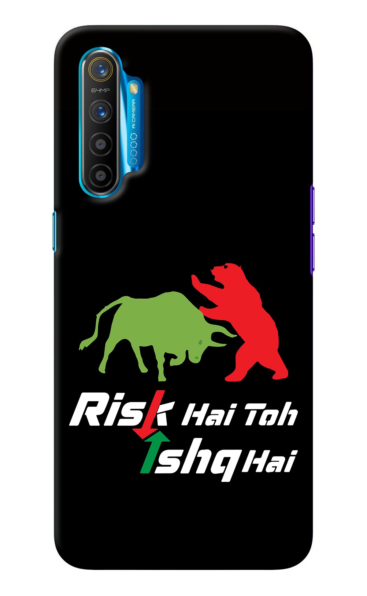 Risk Hai Toh Ishq Hai Realme XT/X2 Back Cover