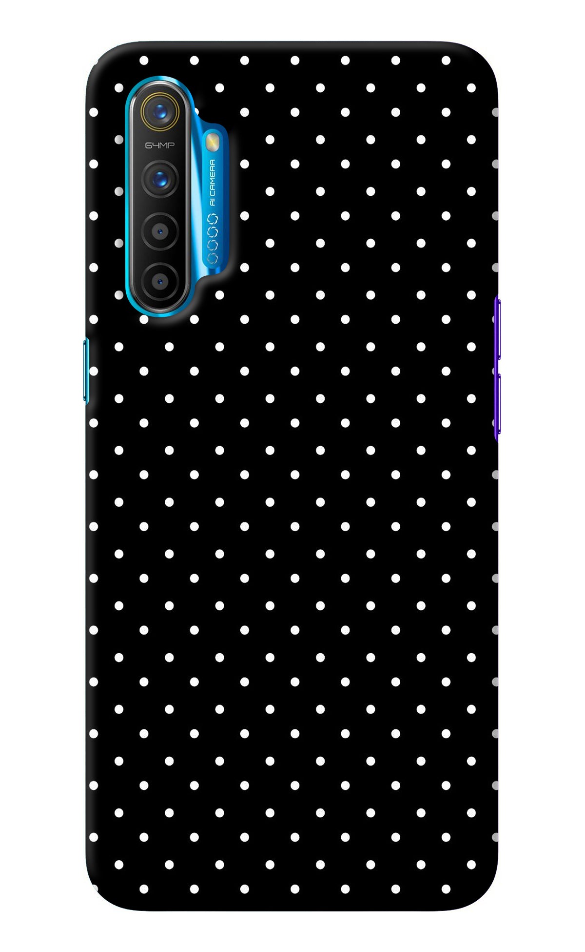 White Dots Realme XT/X2 Back Cover