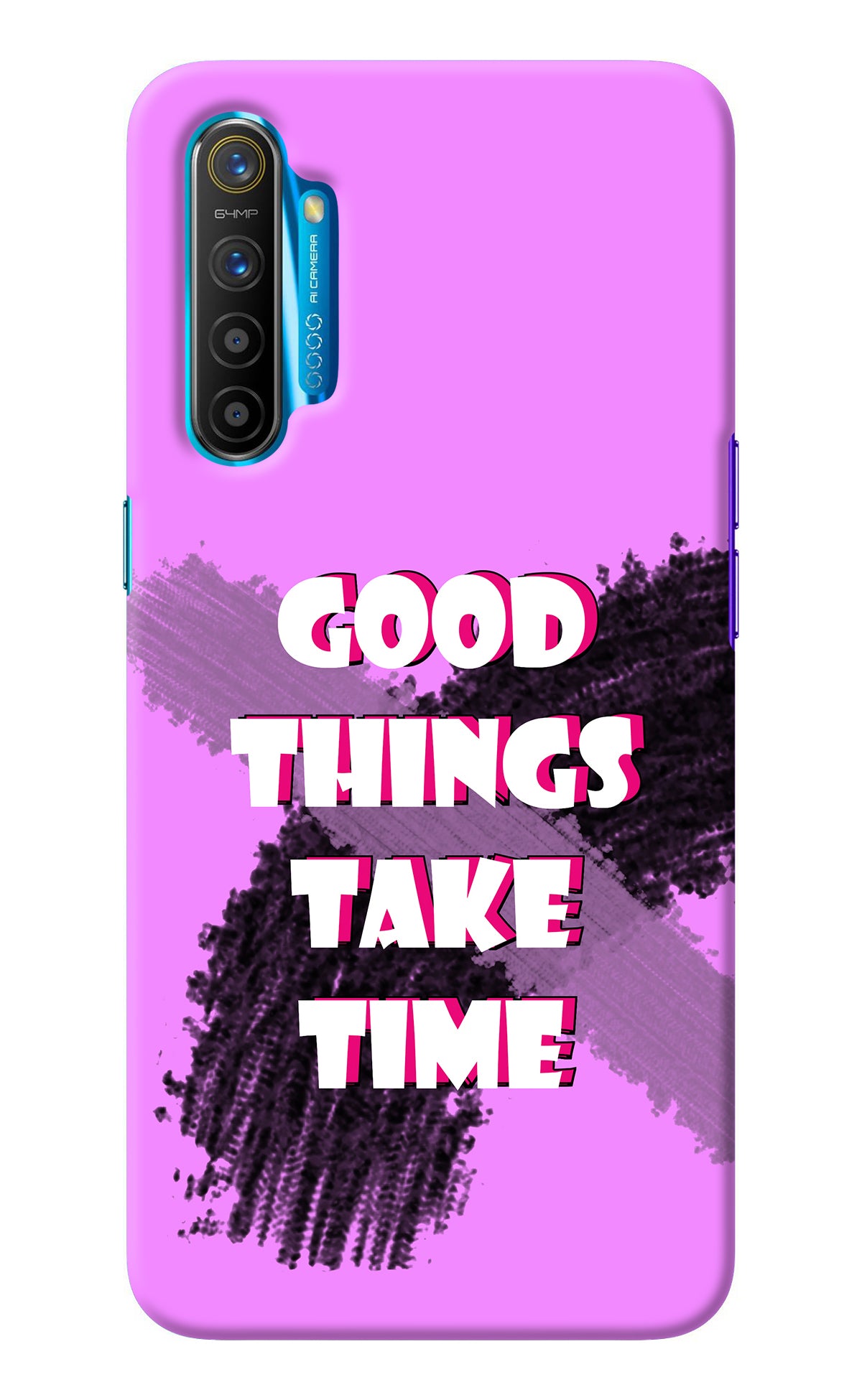 Good Things Take Time Realme XT/X2 Back Cover