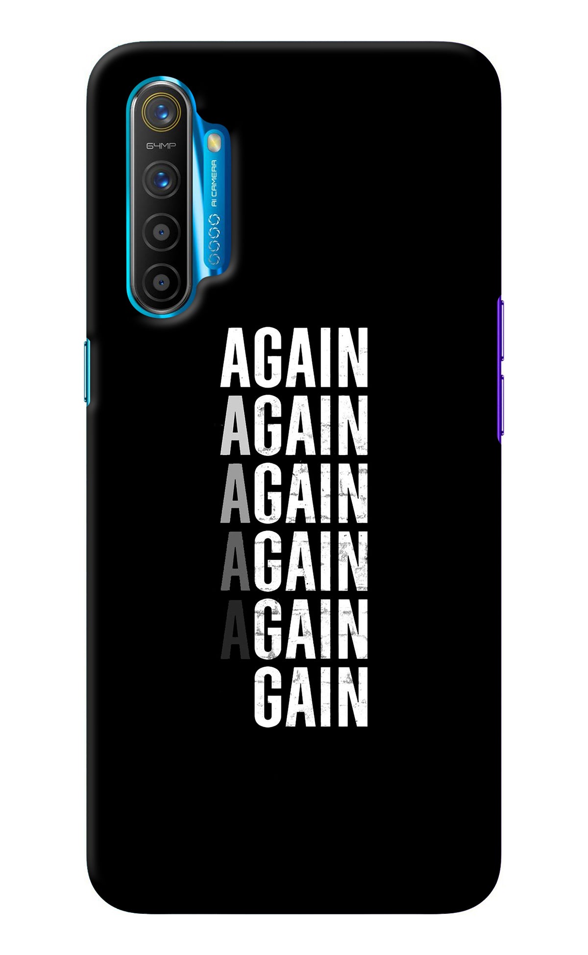 Again Again Gain Realme XT/X2 Back Cover