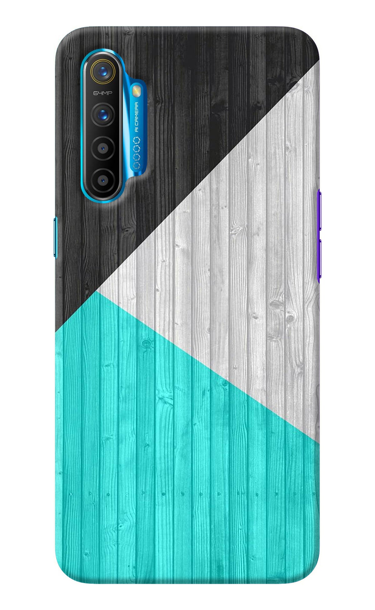 Wooden Abstract Realme XT/X2 Back Cover