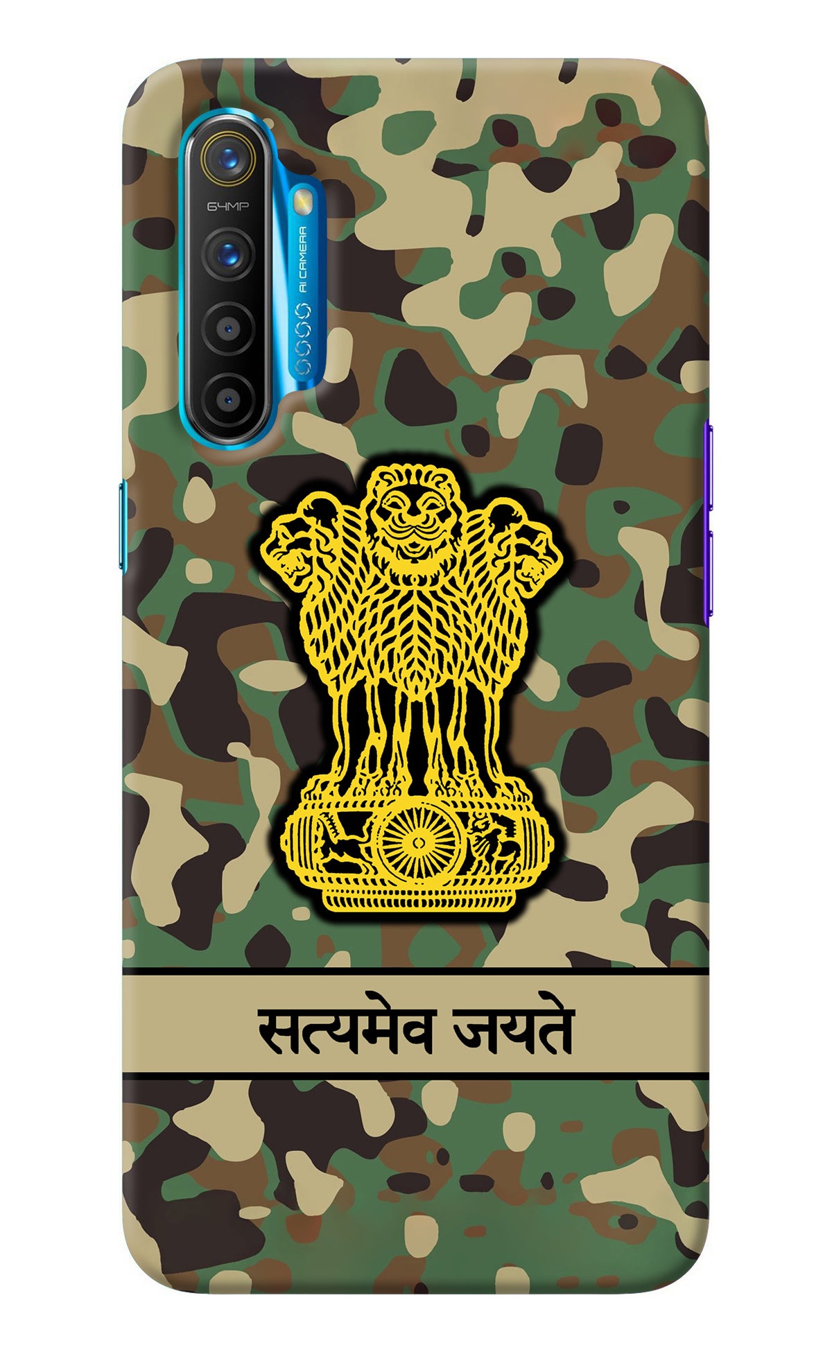 Satyamev Jayate Army Realme XT/X2 Back Cover