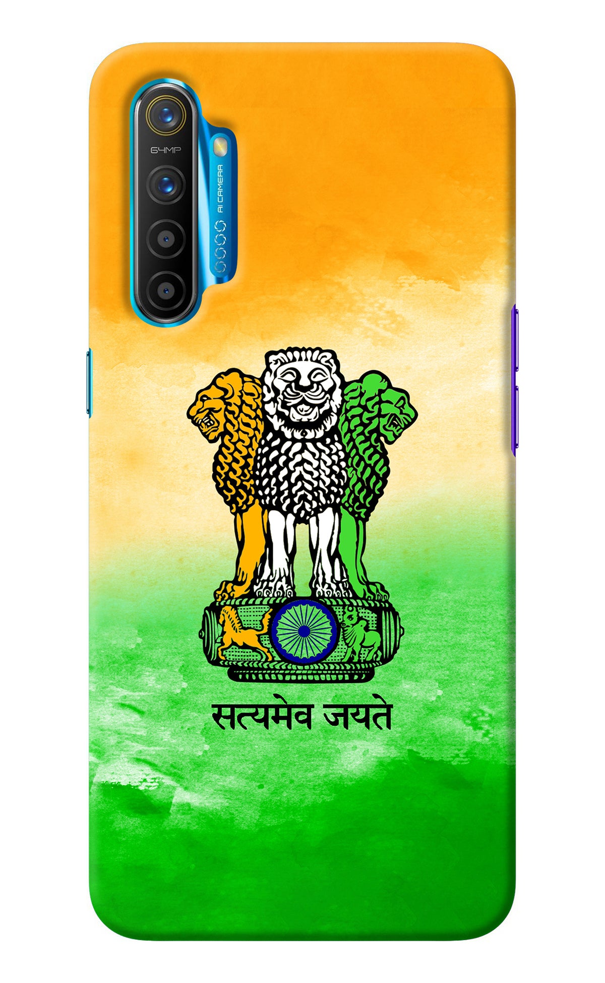 Satyamev Jayate Flag Realme XT/X2 Back Cover