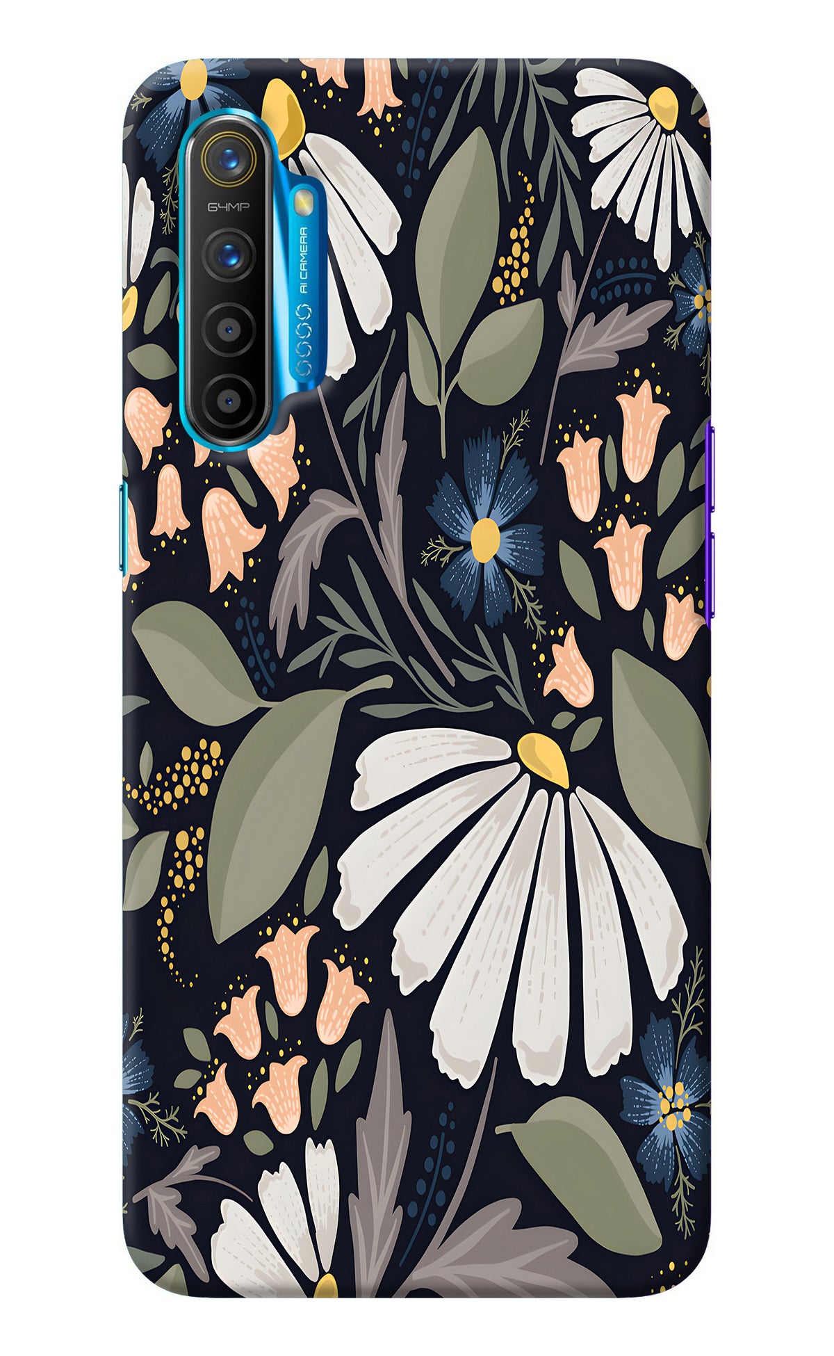 Flowers Art Realme XT/X2 Back Cover