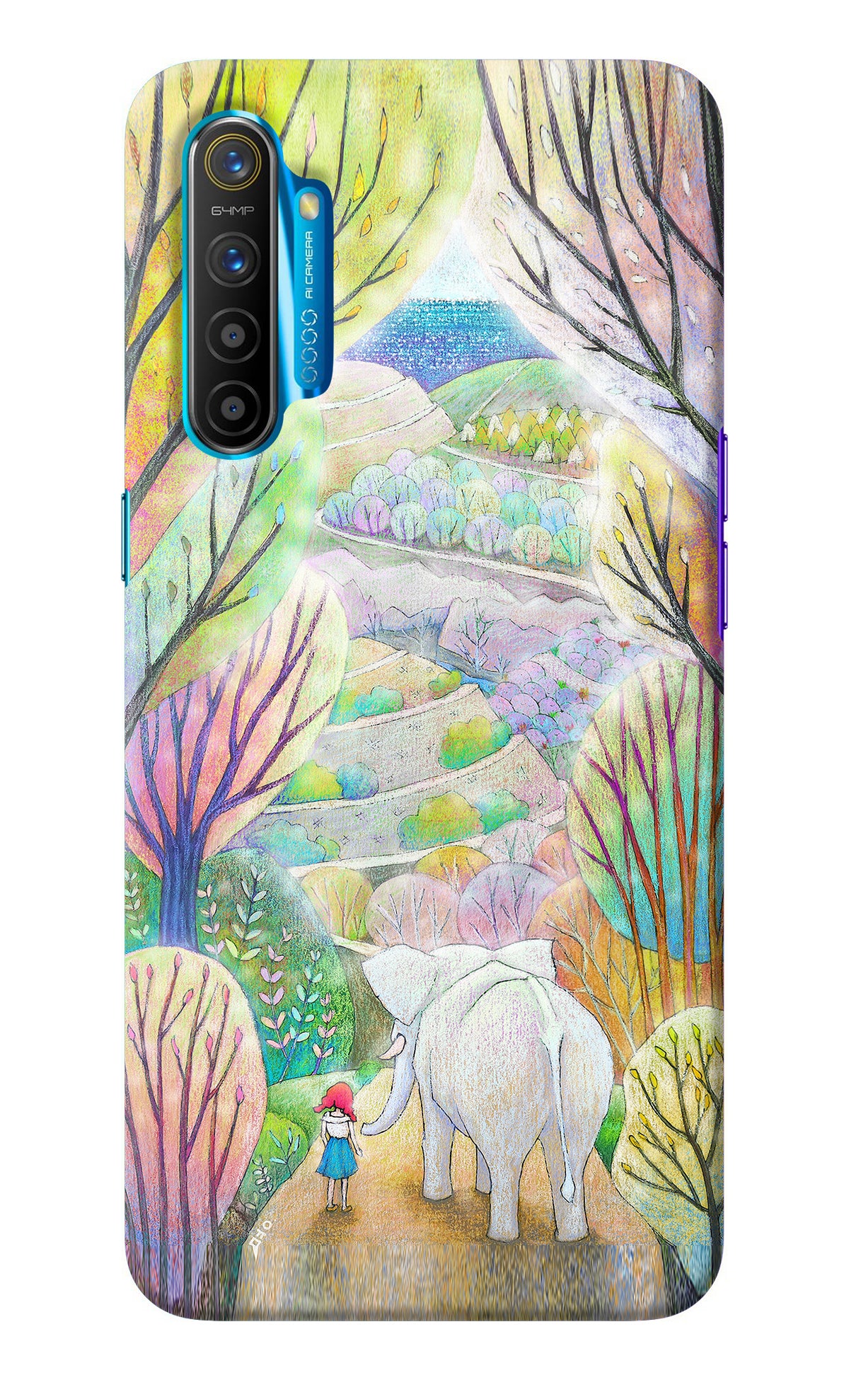 Nature Painting Realme XT/X2 Back Cover