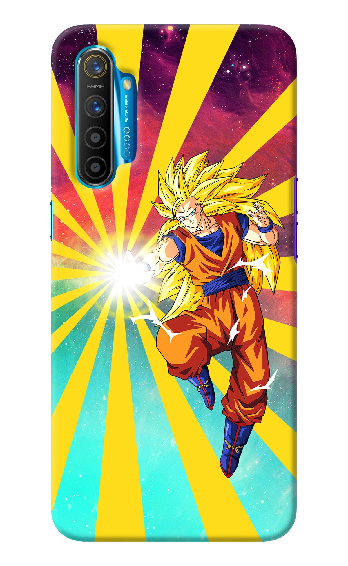 Goku Super Saiyan Realme XT/X2 Back Cover