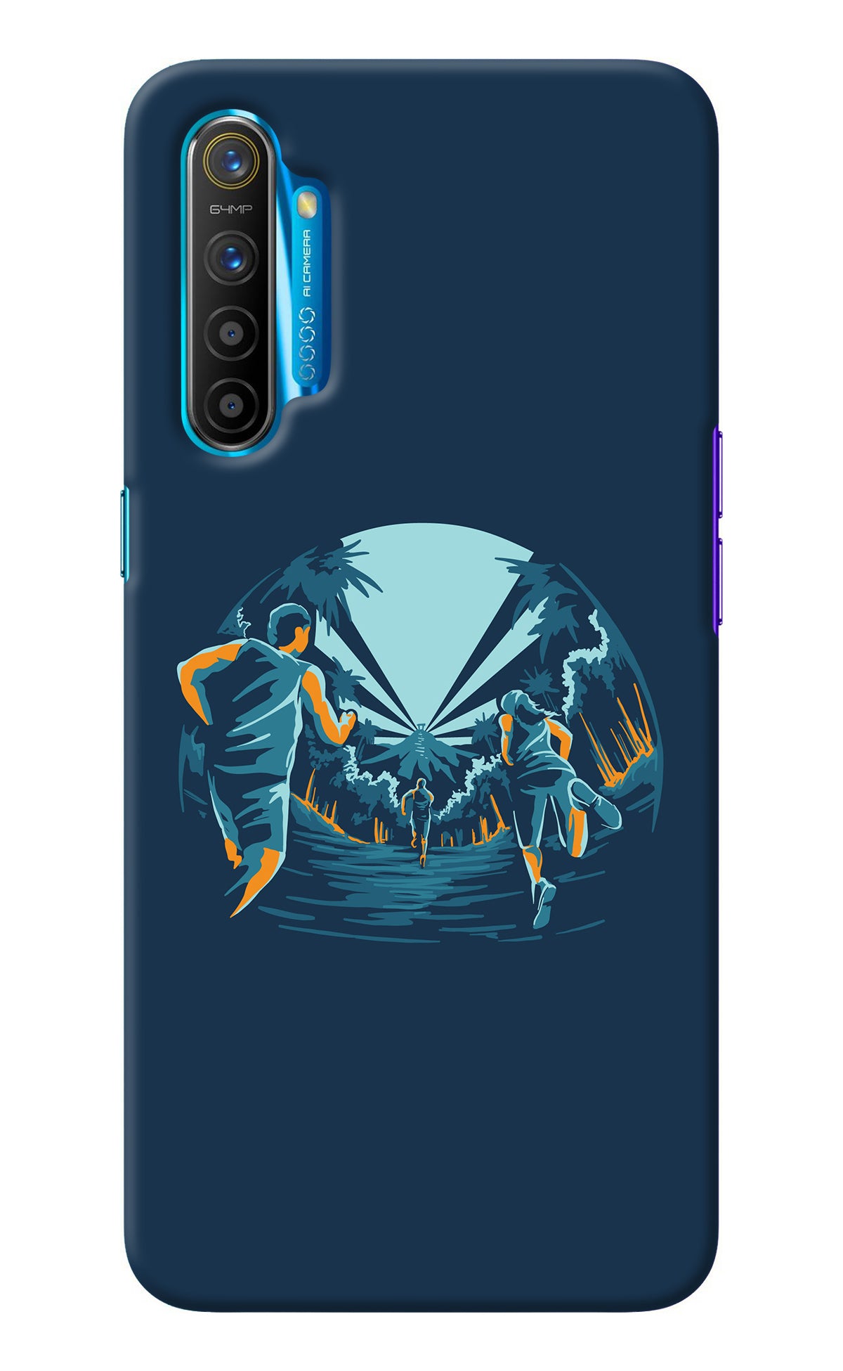 Team Run Realme XT/X2 Back Cover