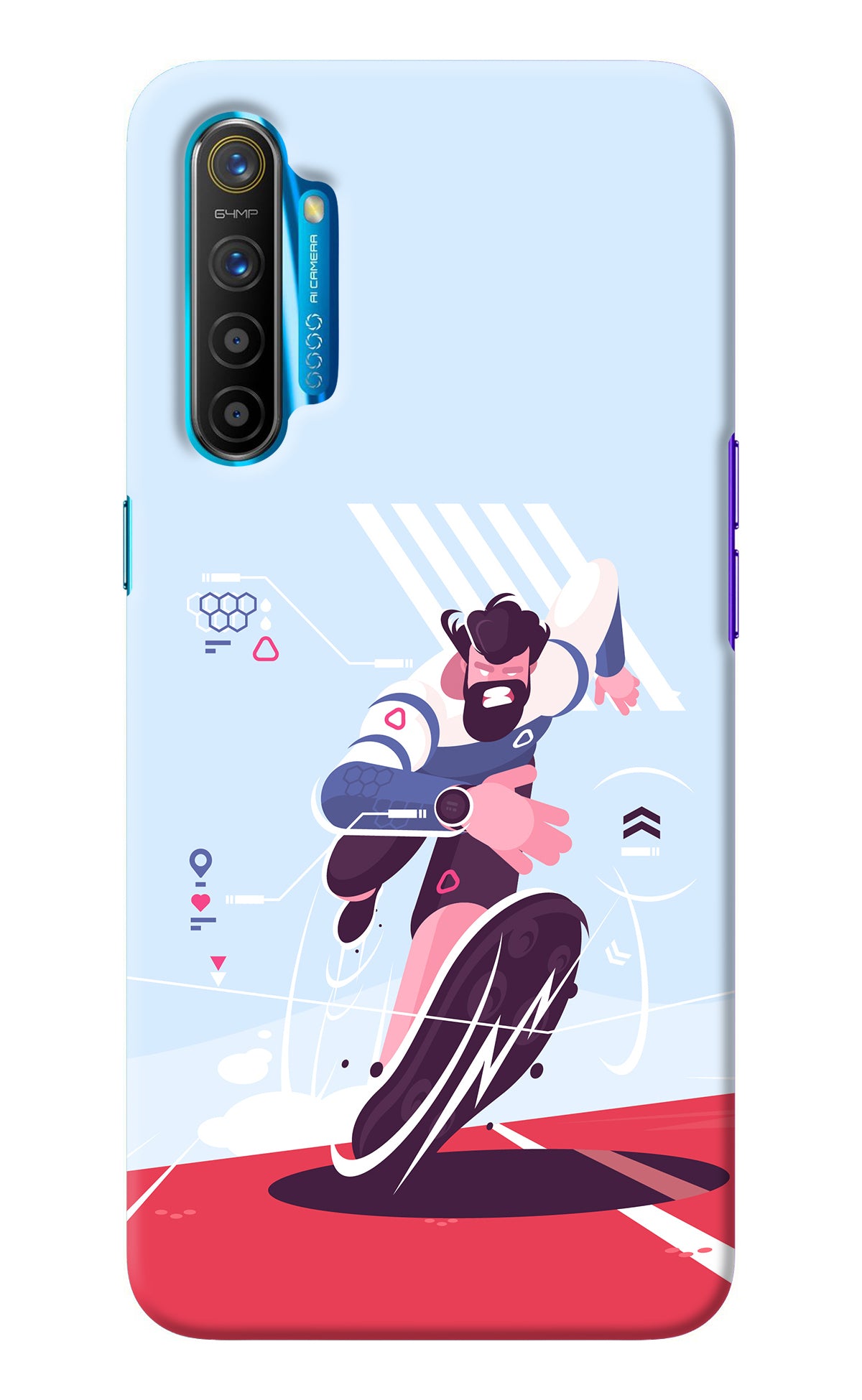 Run Pro Realme XT/X2 Back Cover