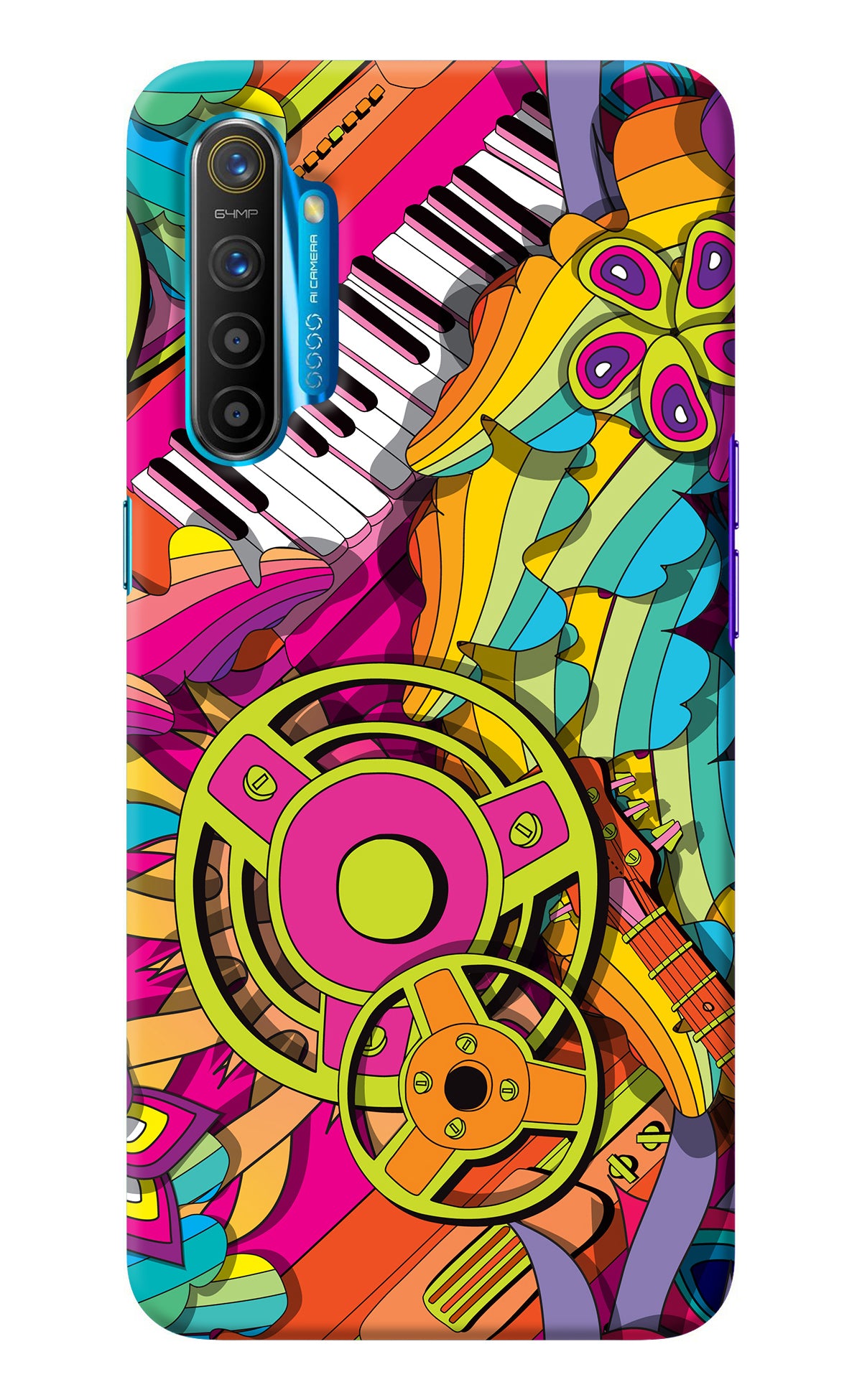 Music Doodle Realme XT/X2 Back Cover