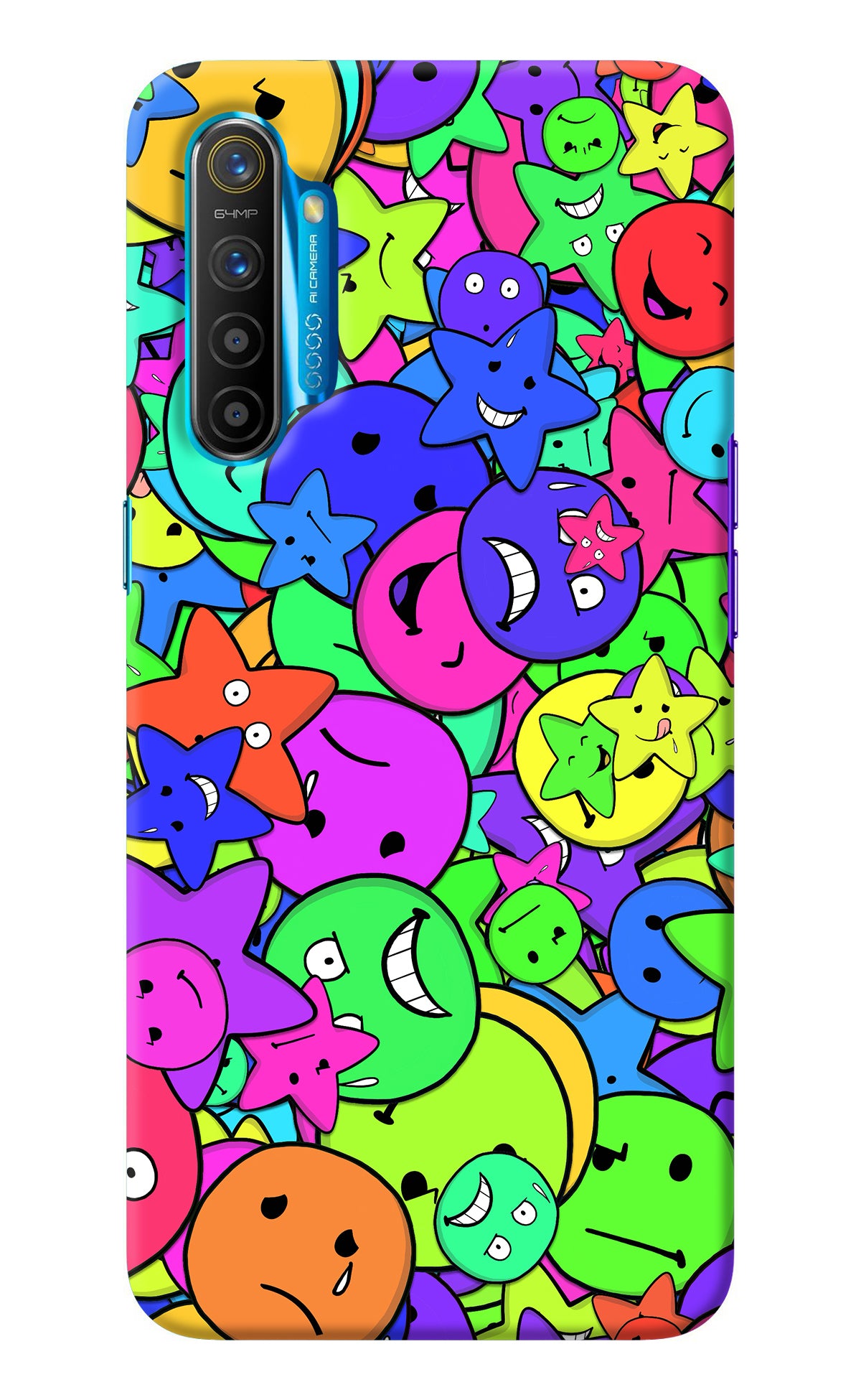 Fun Doodle Realme XT/X2 Back Cover