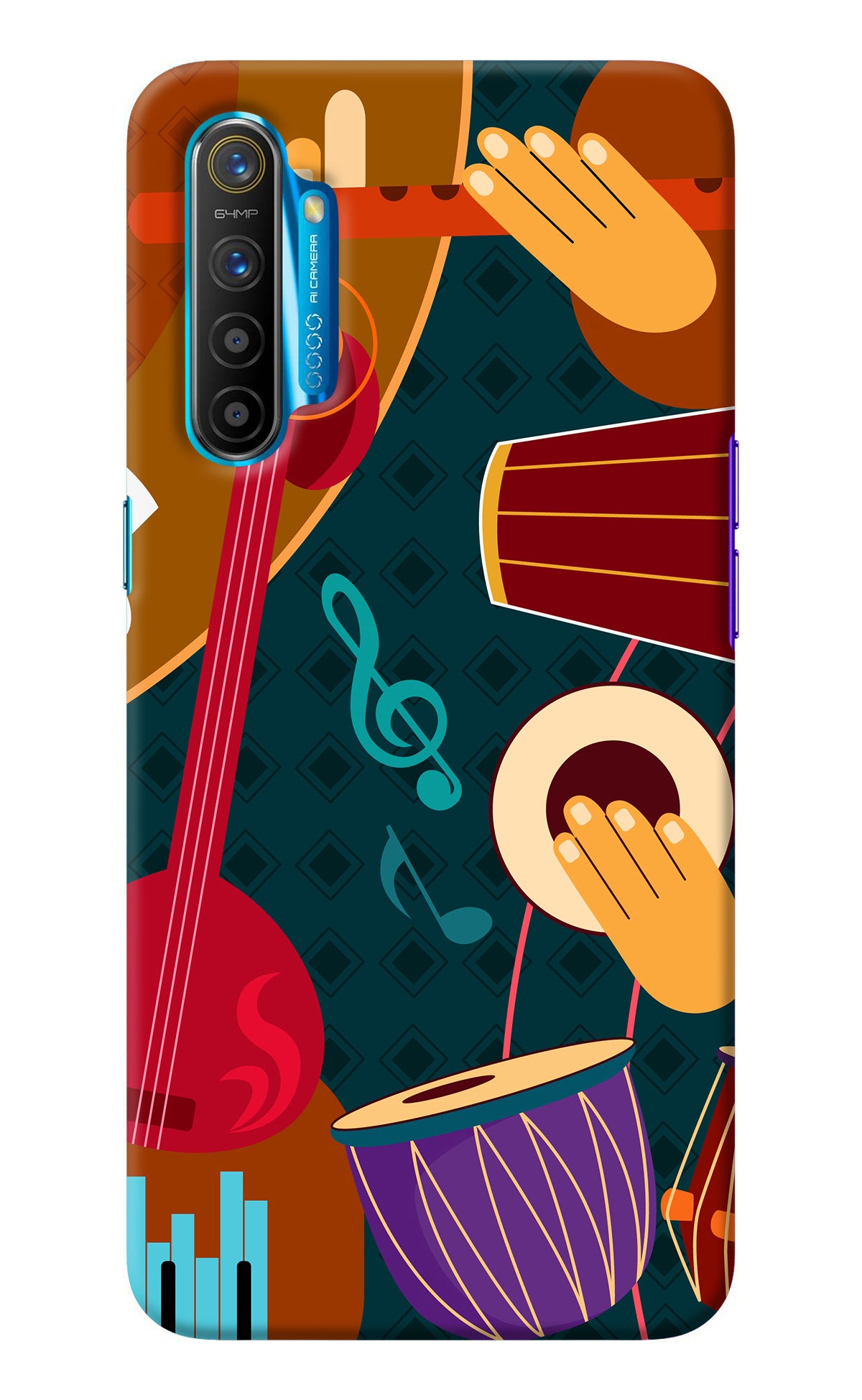 Music Instrument Realme XT/X2 Back Cover