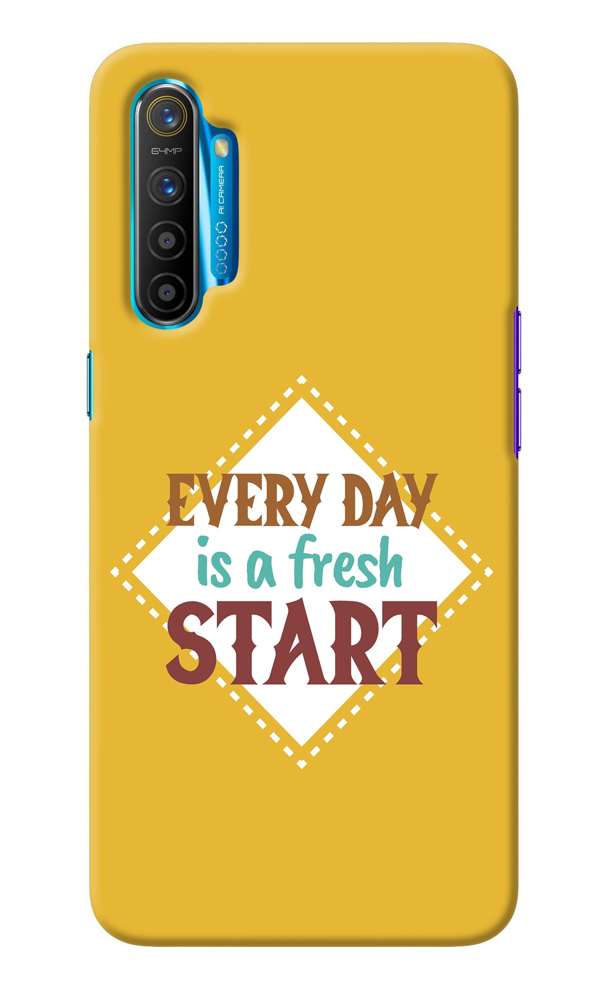 Every day is a Fresh Start Realme XT/X2 Back Cover