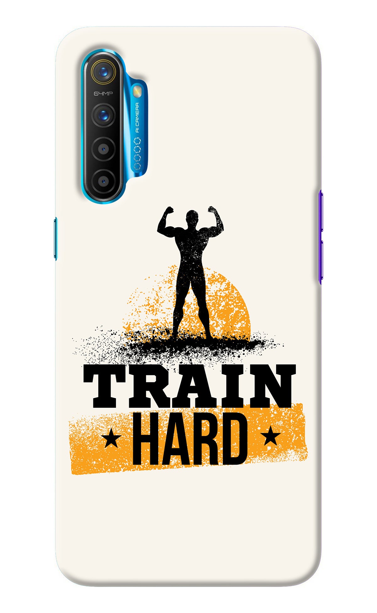 Train Hard Realme XT/X2 Back Cover